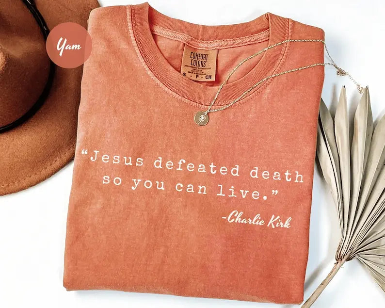 Charlie Kirk Graphic T-Shirt – Conservative Patriot Tee