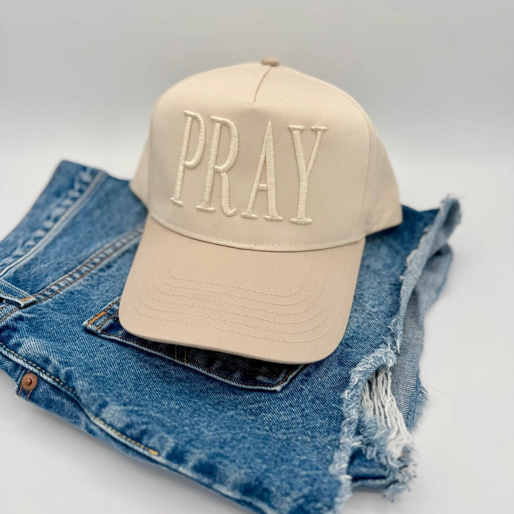 PRAY Hat – Christian Faith Baseball Cap