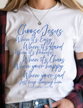 Choose Jesus T-Shirt – Christian Faith Graphic Tee