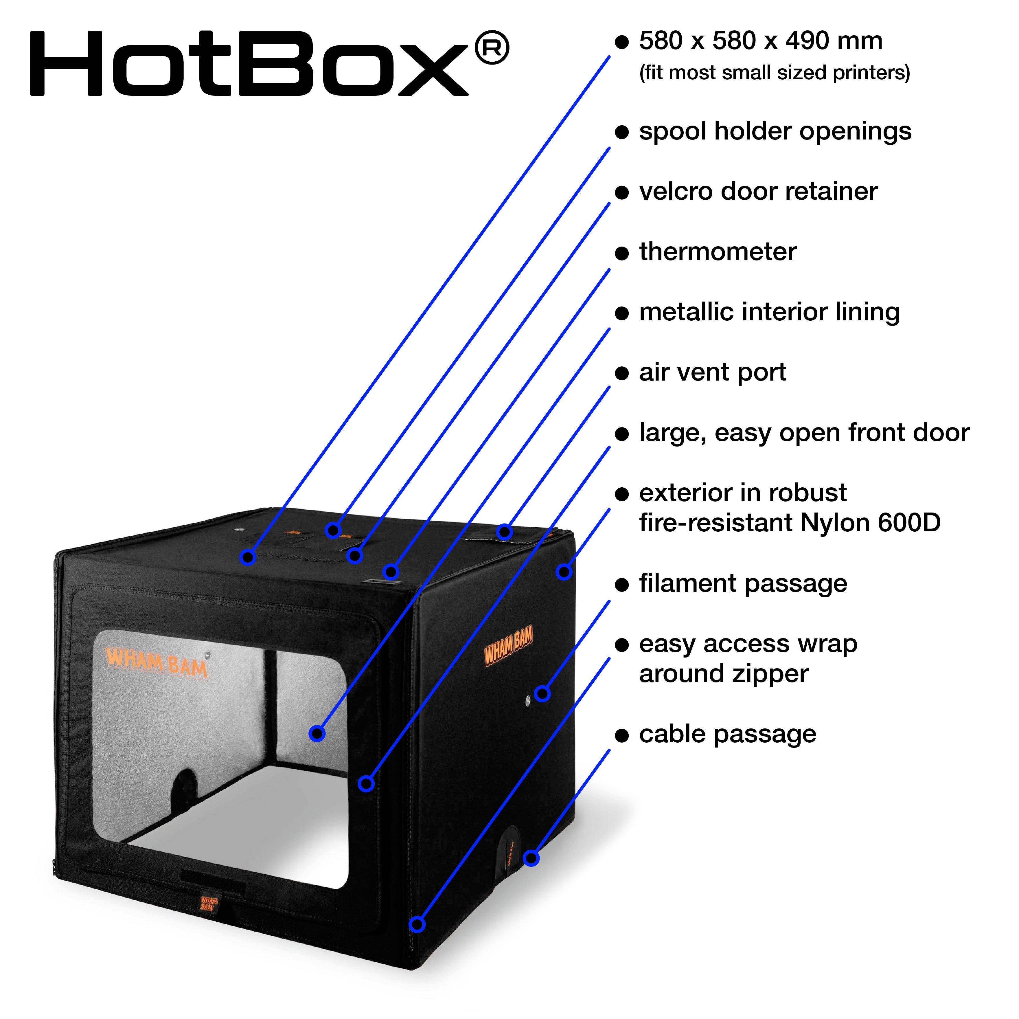 HotBox – 3D Printer Enclosure for Consistent, High-Quality Prints