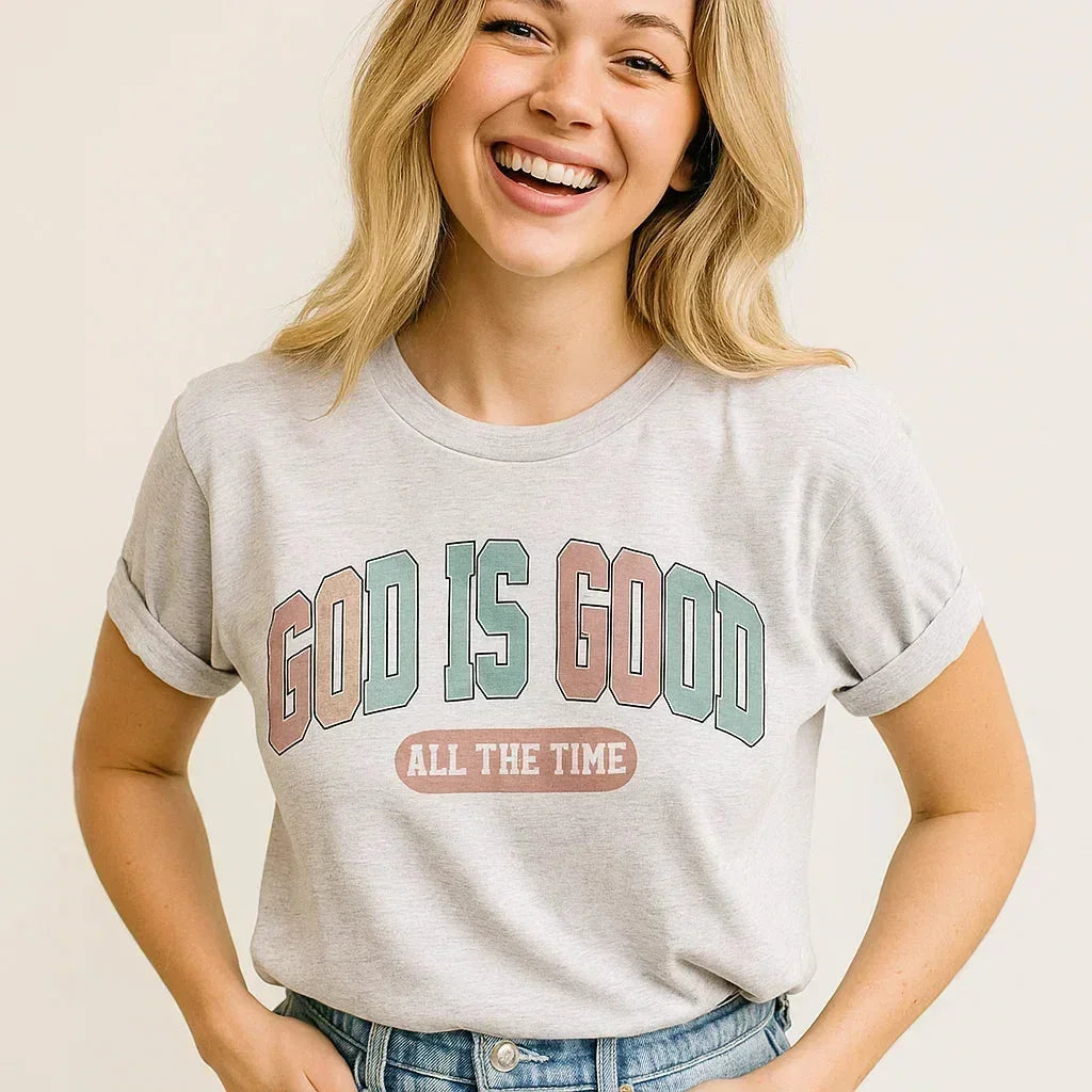 God is Good Graphic T-Shirt – Christian Faith Apparel