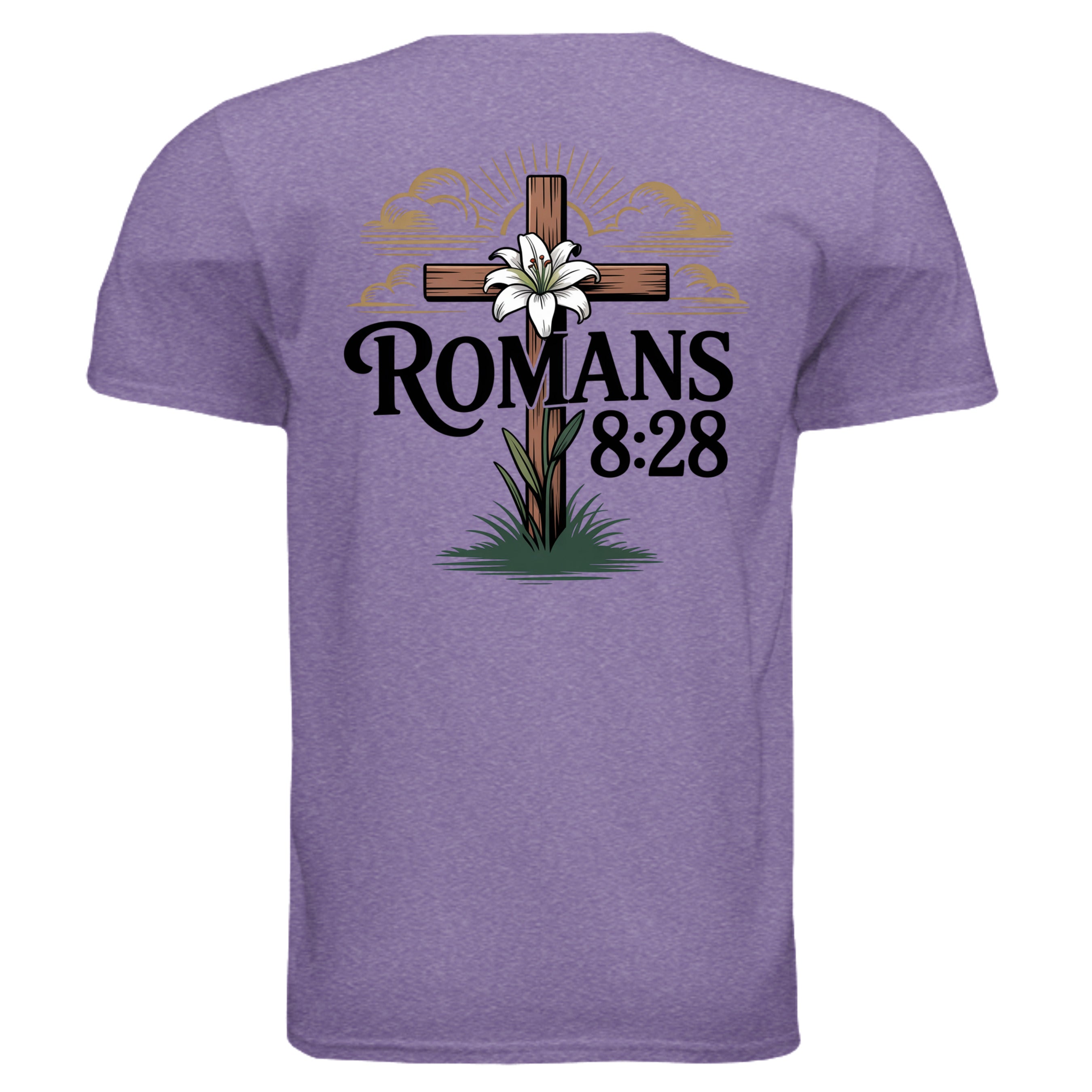 HEATHER PURPLE - G640 - BACK